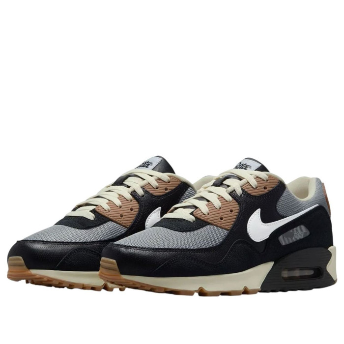 Patta x Nike Air Max 90 SP Black Particle Grey - мужская сетка размеров Patta x Nike Air Max 90 SP Black Particle Grey - мужская сетка размеров