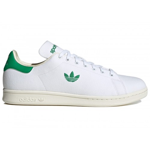 Кроссы adidas Stan Smith Sporty & Rich White Green - мужская сетка размеров