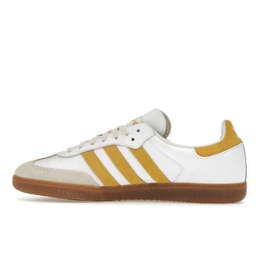 Кроссы adidas Samba Sporty & Rich White Bold Gold - мужская сетка размеров