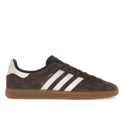 Кроссы adidas Samba Deco SPZL Brown - мужская сетка размеров