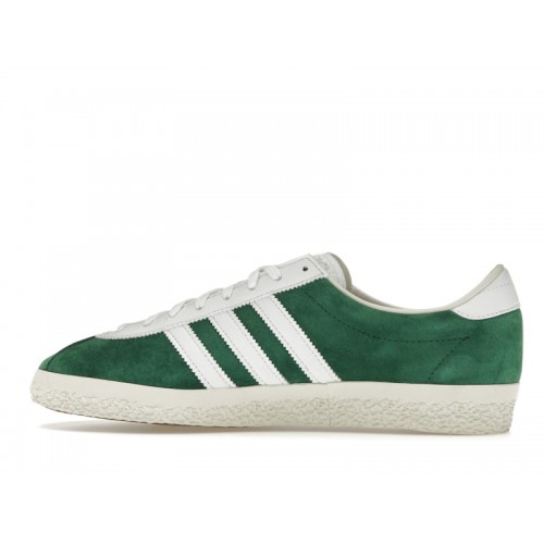 Кроссы adidas Gazelle SPZL Dark Green White - мужская сетка размеров