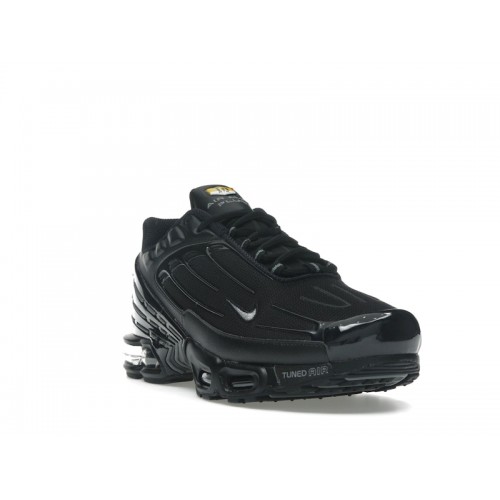 Nike Air Max Plus 3 Black Silver - мужская сетка размеров