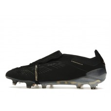 adidas Predator Elite Foldover Tongue FG Core Black Carbon Gold Metallic