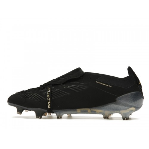 adidas Predator Elite Foldover Tongue FG Core Black Carbon Gold Metallic - мужская сетка размеров adidas Predator Elite Foldover Tongue FG Core Black Carbon Gold Metallic - мужская сетка размеров
