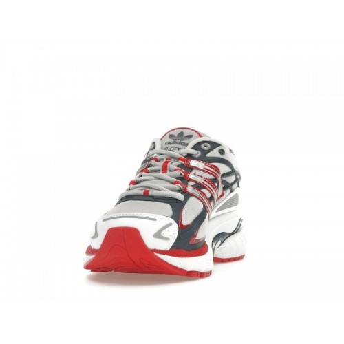 Кроссы adidas Adistar Cushion 3 Grey Better Scarlet - мужская сетка размеров