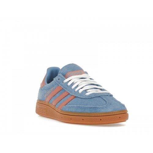 Кроссы adidas Handball Spezial Light Blue Wonder Clay (W) - женская сетка размеров