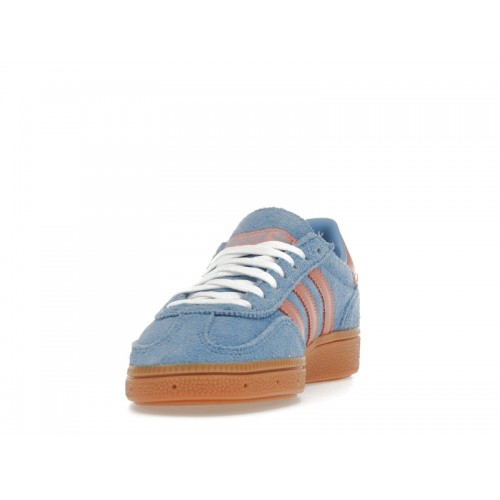 Кроссы adidas Handball Spezial Light Blue Wonder Clay (W) - женская сетка размеров