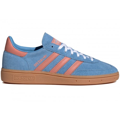 Кроссы adidas Handball Spezial Light Blue Wonder Clay (W) - женская сетка размеров