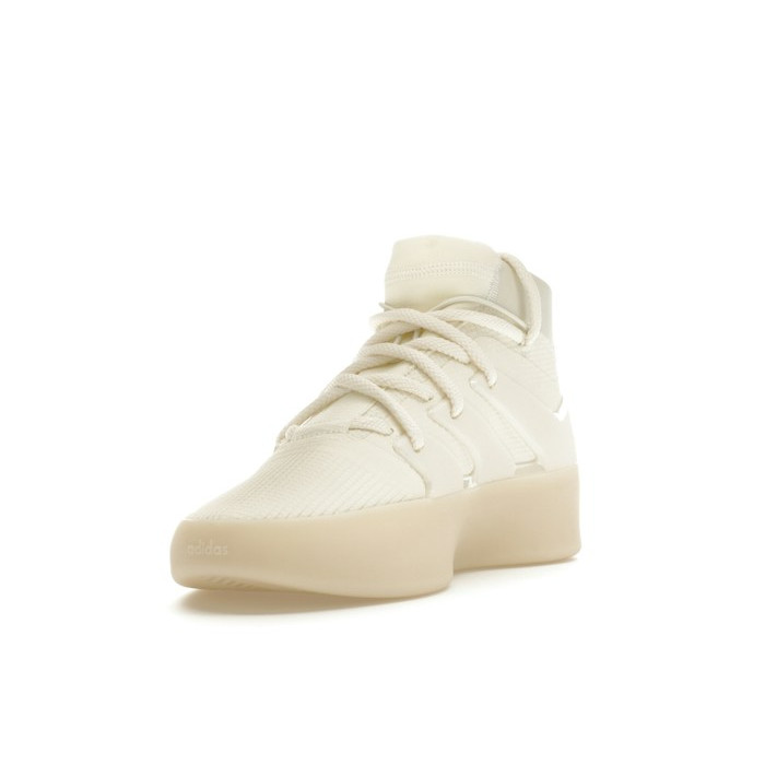 Mens Fear of God Athletics x adidas I BASKETBALL Triple White - мужская сетка размеров Mens Fear of God Athletics x adidas I BASKETBALL Triple White - мужская сетка размеров