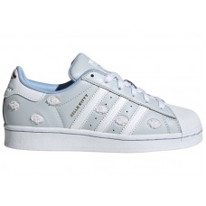 Подростковые adidas Superstar Hello Kitty Halo Blue Cloud White Glow Blue (GS)
