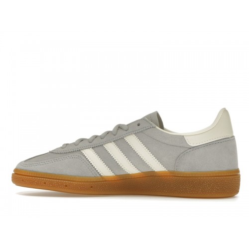 Кроссы adidas Handball Spezial Grey Cream White - мужская сетка размеров