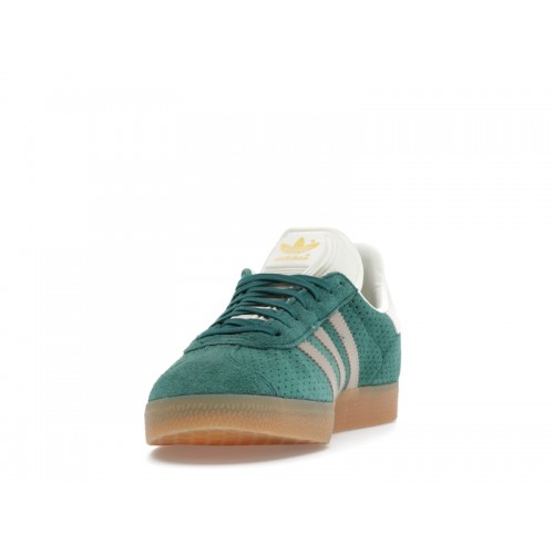 adidas Gazelle Collegiate Green Wonder Beige Gold Metallic - мужская сетка размеров