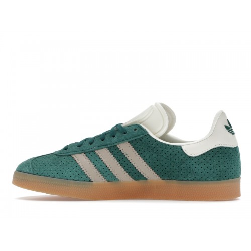 adidas Gazelle Collegiate Green Wonder Beige Gold Metallic - мужская сетка размеров