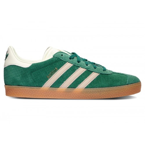 adidas Gazelle Wonder Beige Collegiate Green (GS) - подростковая сетка размеров