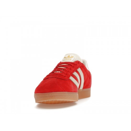 Кроссы adidas Gazelle Better Scarlet Aluminum Gum (W) - женская сетка размеров