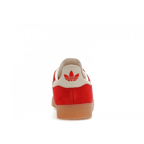 Кроссы adidas Gazelle Better Scarlet Aluminum Gum (W) - женская сетка размеров