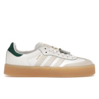 Женские кроссовки adidas Sambae Off White Alluminum Green (W)