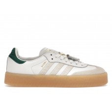 Женские кроссовки adidas Sambae Off White Alluminum Green (W)