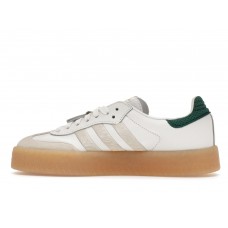 Женские кроссовки adidas Sambae Off White Alluminum Green (W)