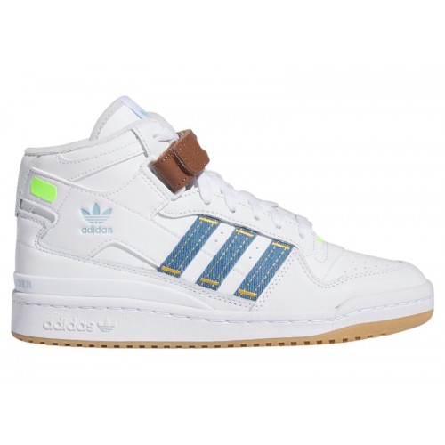 adidas Forum Mid Kseniaschnaider Cloud White Supplier Colour Preloved Brown (W) - женская сетка размеров