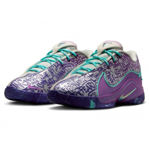 Nike LeBron 22 Frozen Grapes (GS) - подростковая сетка размеров