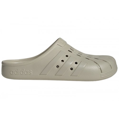 adidas Adilette Clogs Putty Grey - мужская сетка размеров