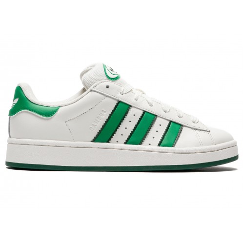 Кроссы adidas Campus 00s Core White Green - мужская сетка размеров