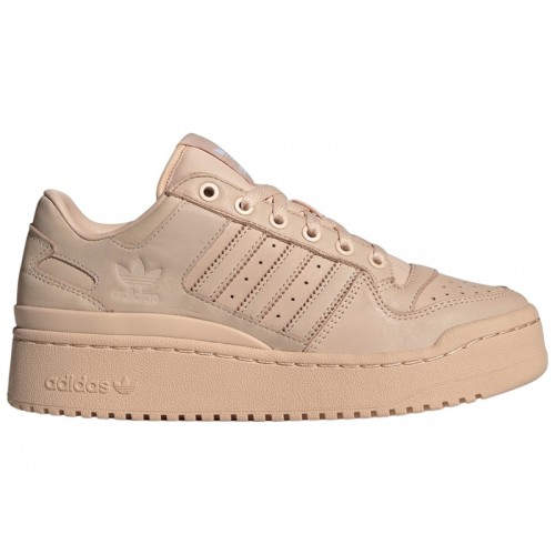 Кроссы adidas Forum Bold Halo Blush Cloud White (W) - женская сетка размеров