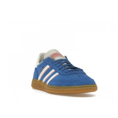 Кроссы adidas Handball Spezial Blue Better Scarlet - мужская сетка размеров