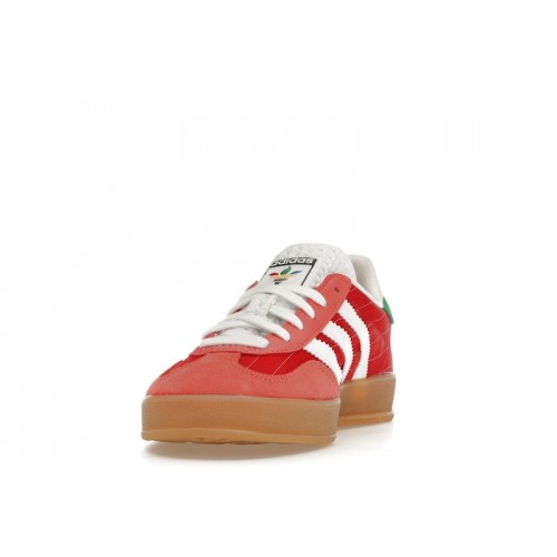 Кроссы adidas Gazelle Indoor Olympic Pack Better Scarlet - мужская сетка размеров