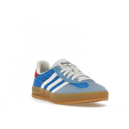 Кроссы adidas Gazelle Indoor Olympic Blue - мужская сетка размеров