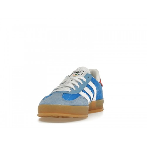 Кроссы adidas Gazelle Indoor Olympic Blue - мужская сетка размеров