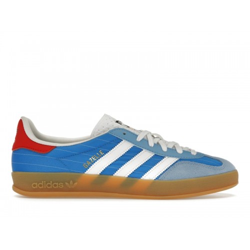 Кроссы adidas Gazelle Indoor Olympic Blue - мужская сетка размеров