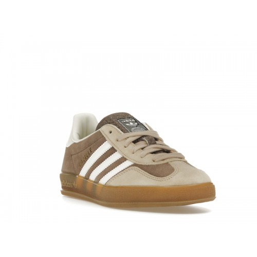 Кроссы adidas Gazelle Indoor Earth Strata Magic Beige - мужская сетка размеров