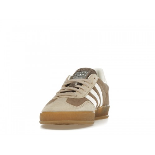 Кроссы adidas Gazelle Indoor Earth Strata Magic Beige - мужская сетка размеров