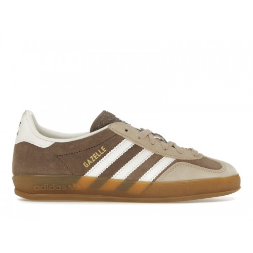 Кроссы adidas Gazelle Indoor Earth Strata Magic Beige - мужская сетка размеров