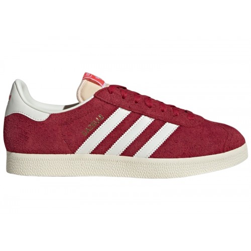 adidas Gazelle Team Victory Red Off White Cream White - мужская сетка размеров