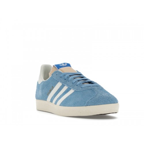 adidas Gazelle Light Blue Off White Cream White - мужская сетка размеров