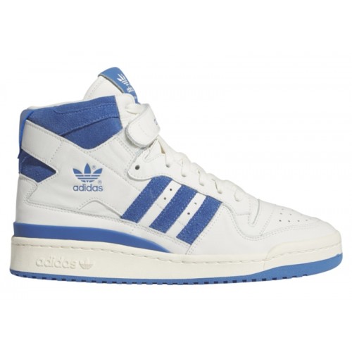 Кроссы adidas Forum 84 High Cloud White Trace Royal - мужская сетка размеров