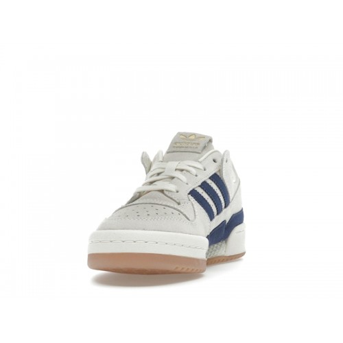 adidas Forum Low CL Cream White Dark Blue - мужская сетка размеров