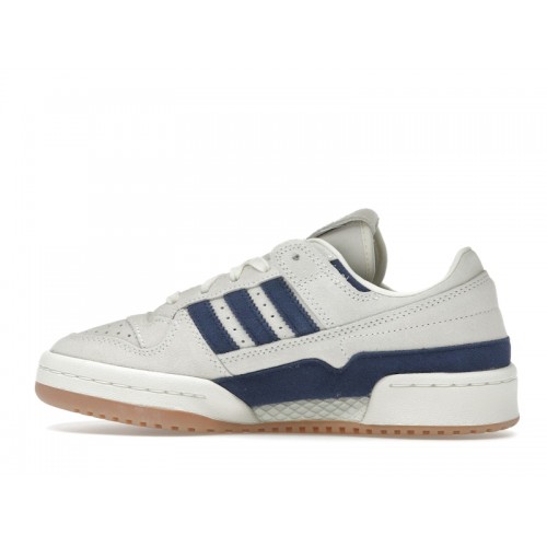 adidas Forum Low CL Cream White Dark Blue - мужская сетка размеров