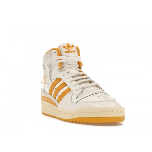 Кроссы adidas Forum 84 High Off White Preloved Yellow - мужская сетка размеров