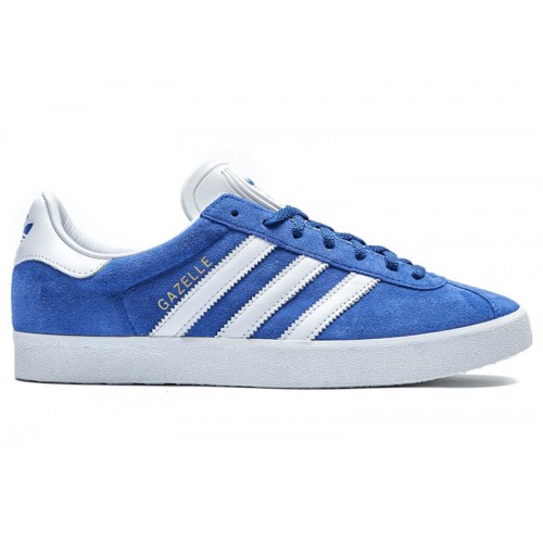 Кроссы adidas Gazelle 85 Royal Blue White - мужская сетка размеров