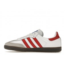 adidas Samba OG White Better Scarlet