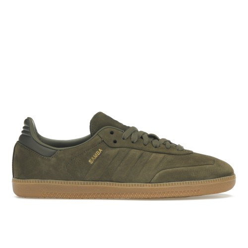 Кроссы adidas Samba OG Olive Strata Gum - мужская сетка размеров