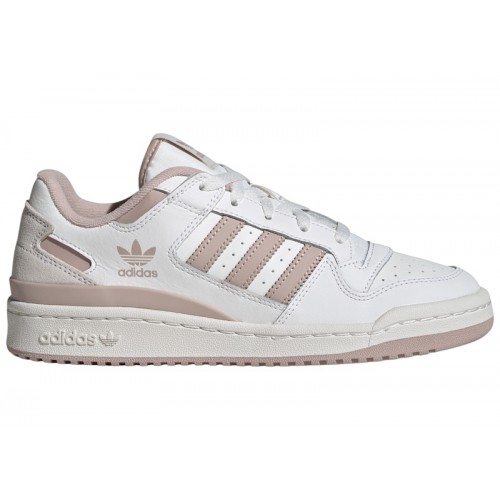 Кроссы adidas Forum Low CL Cloud White Wonder Taupe (W) - женская сетка размеров