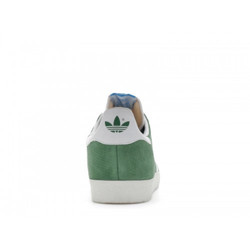 adidas Gazelle Preloved Green Core White - мужская сетка размеров