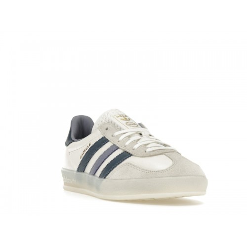 Кроссы adidas Gazelle Indoor White Preloved Ink - мужская сетка размеров