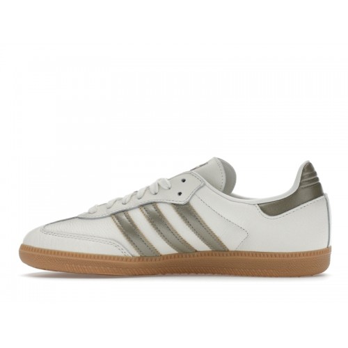 Кроссы adidas Samba OG Wonder Gold Metallic (W) - женская сетка размеров