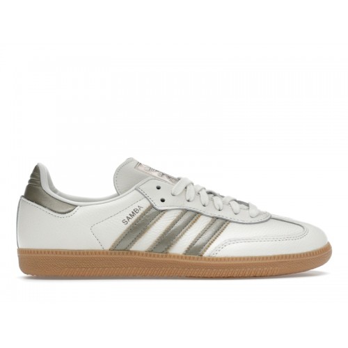 Кроссы adidas Samba OG Wonder Gold Metallic (W) - женская сетка размеров